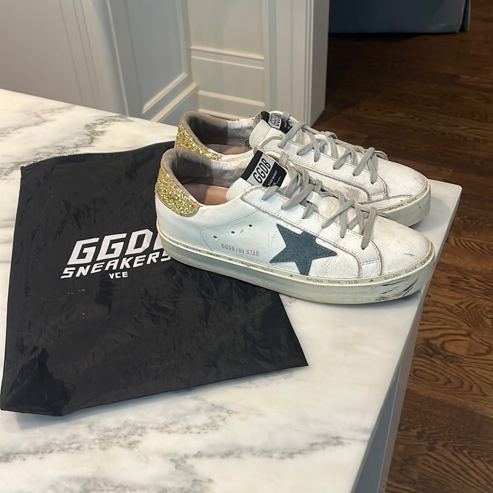 Authentic golden goose sneakers, size 40